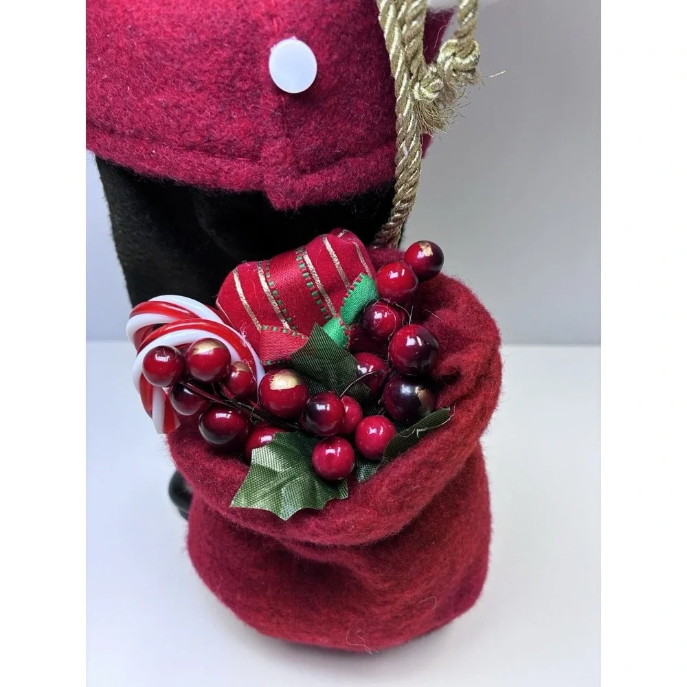 Florida State Seminoles #1 Foam Finger Santa. 12in tall